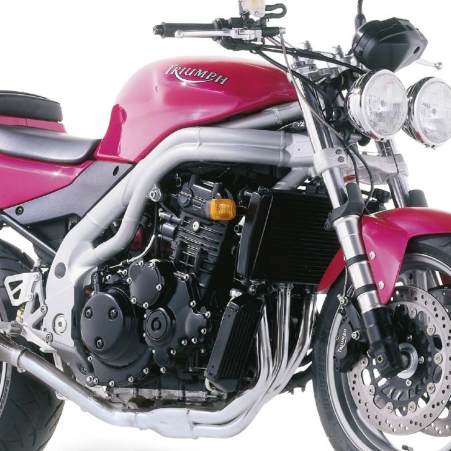 Triumph Nuclear Red (code CQ) Paint Product